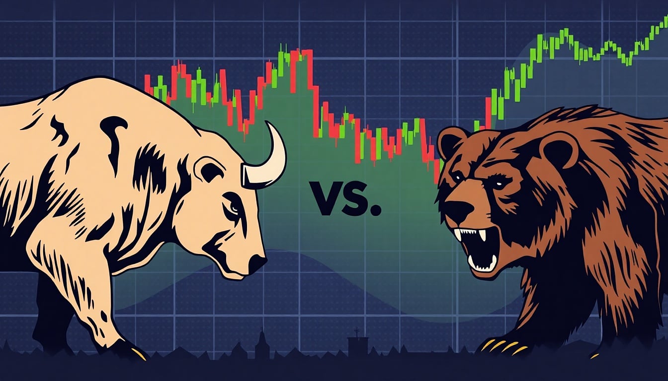 Jak poznat býčí a medvědí trh na burze?