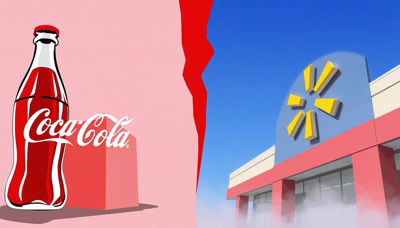 Nejlepší akcie na světě: Coca-Cola vs. Walmart