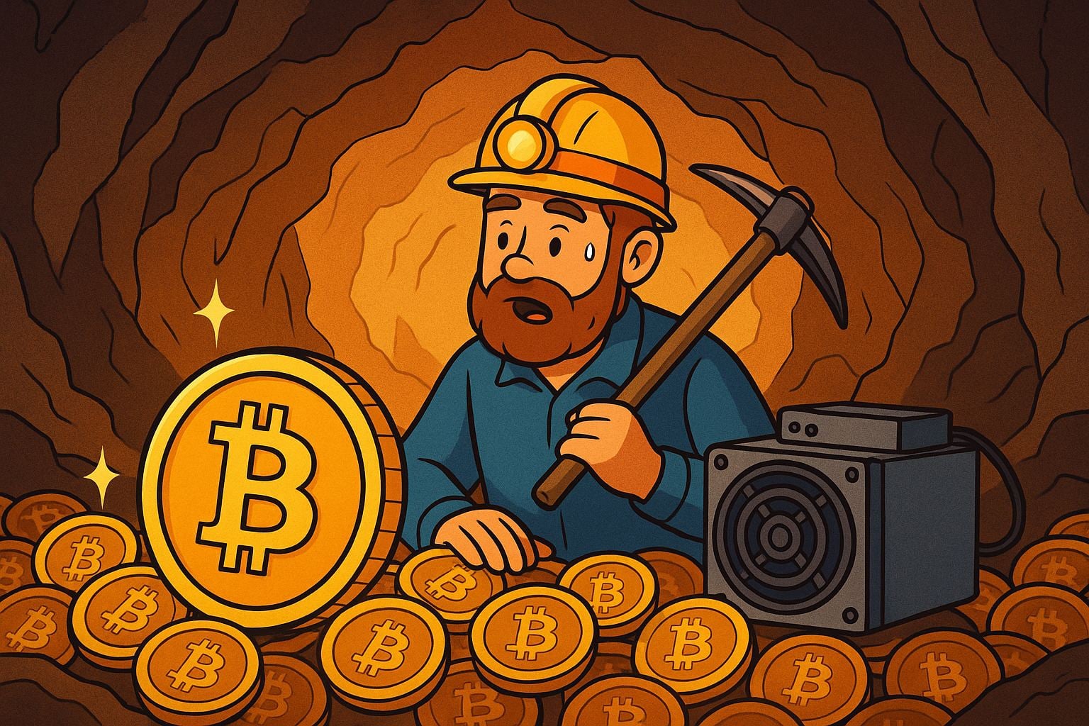 těžba bitcoin dalle