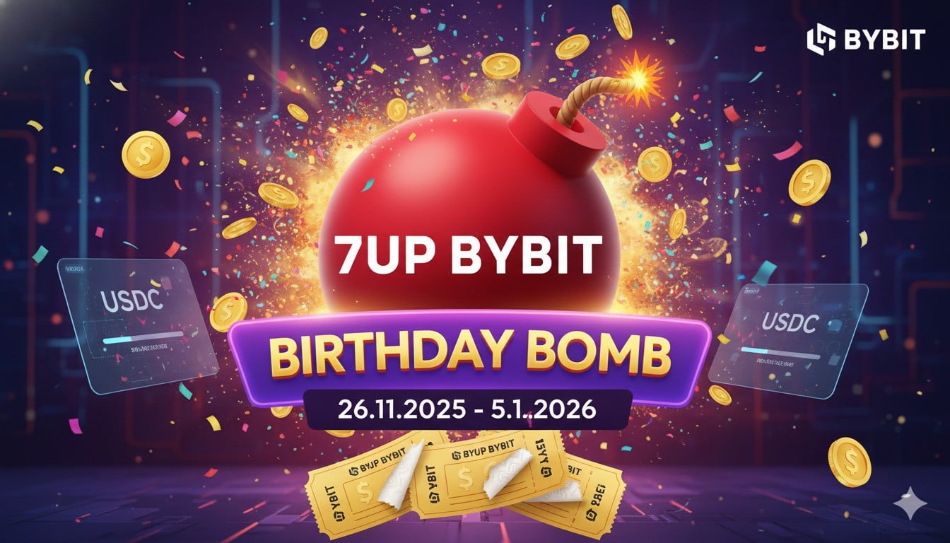Bybit slaví 7. výročí: Zapojte se do honu za pokladem a získejte podíl z obřího airdropu