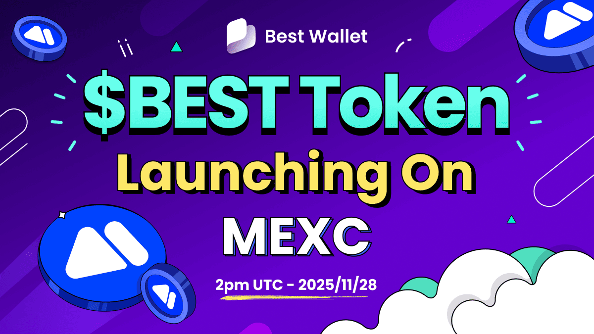 BEST Wallet vstupuje na MEXC ve velkém stylu: V airdropu čeká 1,2 milionu BEST a 45 000 USDT!