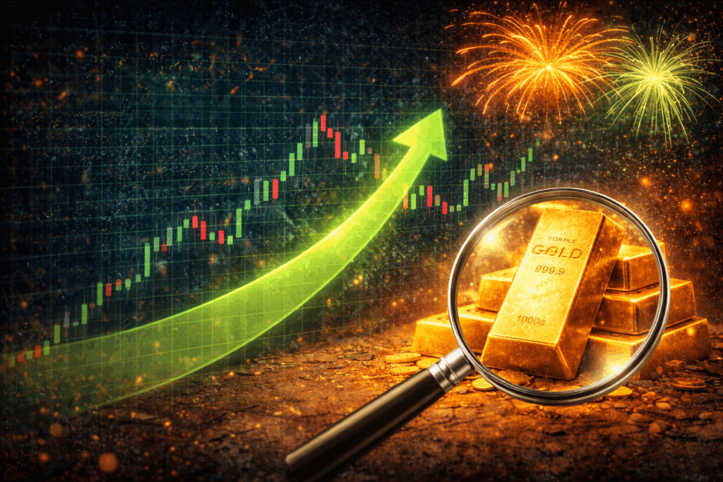 Tržní výhled pro rok 2026: Drahé kovy trhají rekordy!