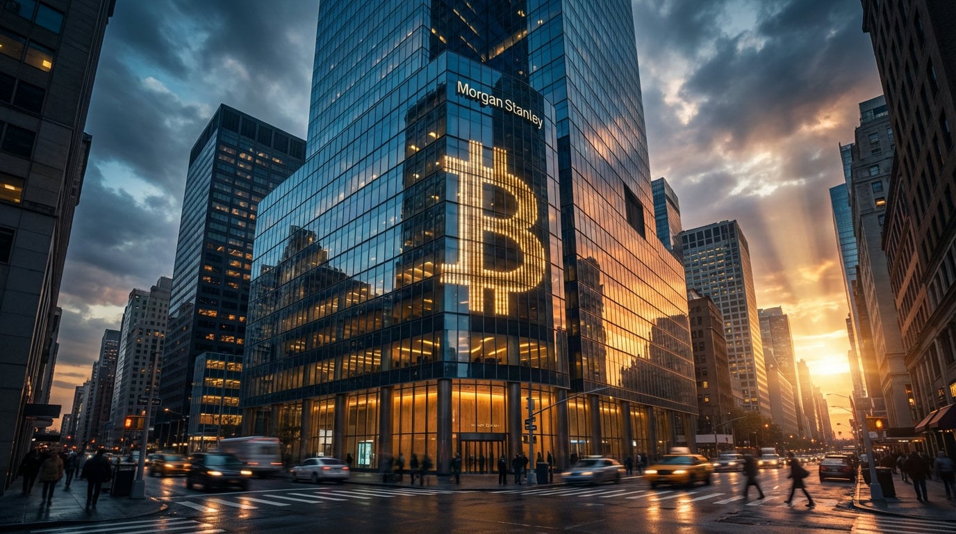 Nečekaný tah! Morgan Stanley chce vlastní Bitcoin ETF