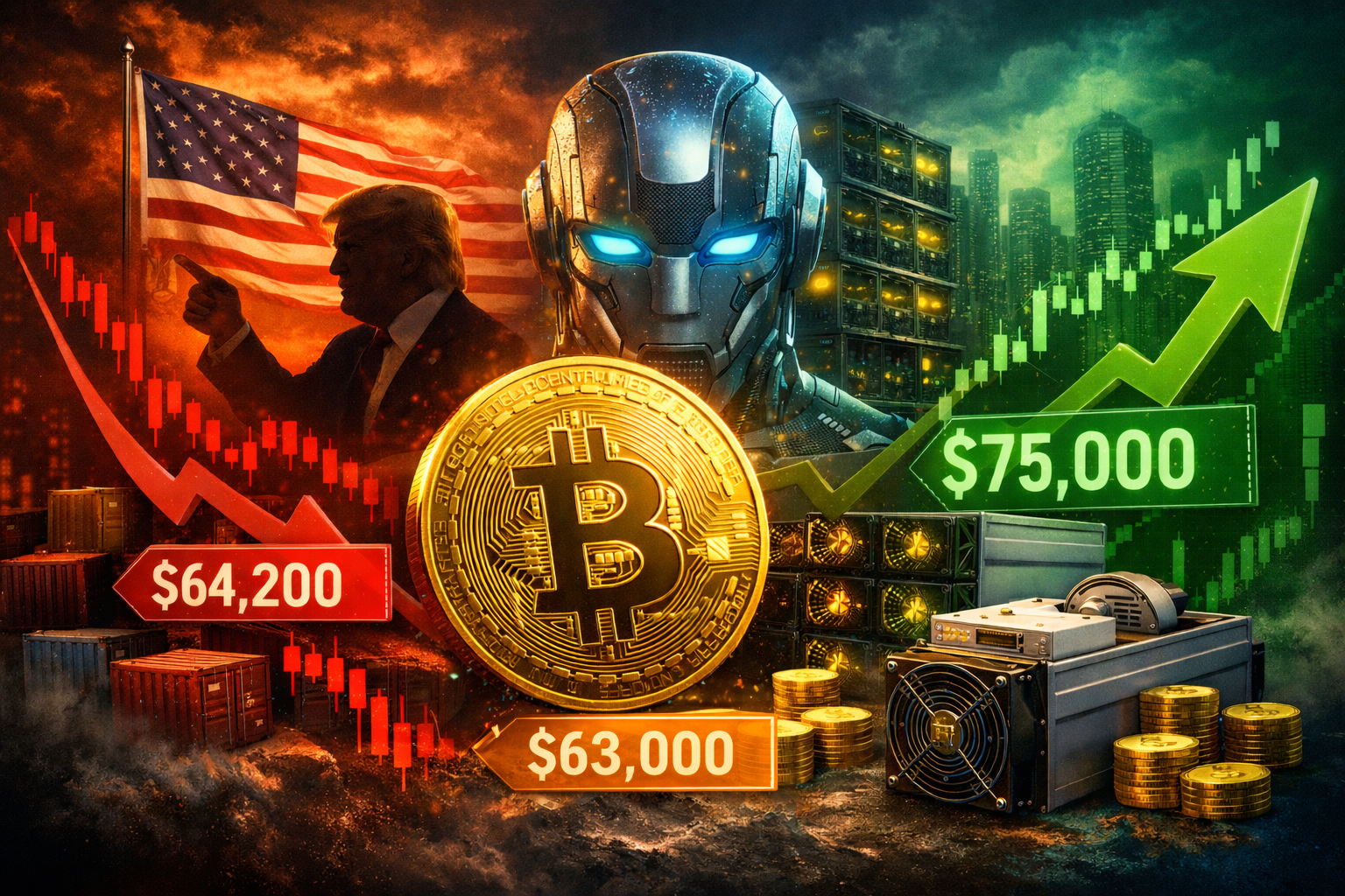 Bitcoin a trhy