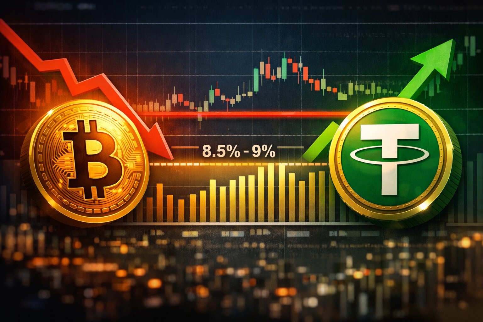 bitcoin tether dalle