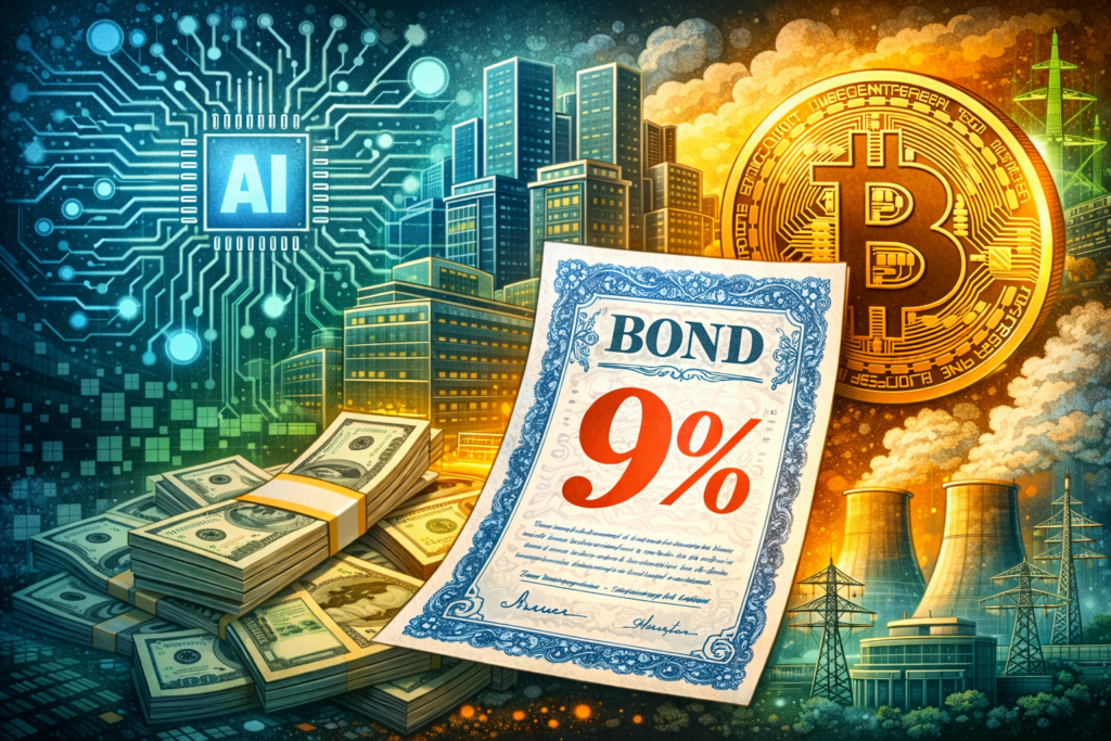 AI a bitcoinoví těžaři si půjčují draze, ale Wall Street dál věří růstu