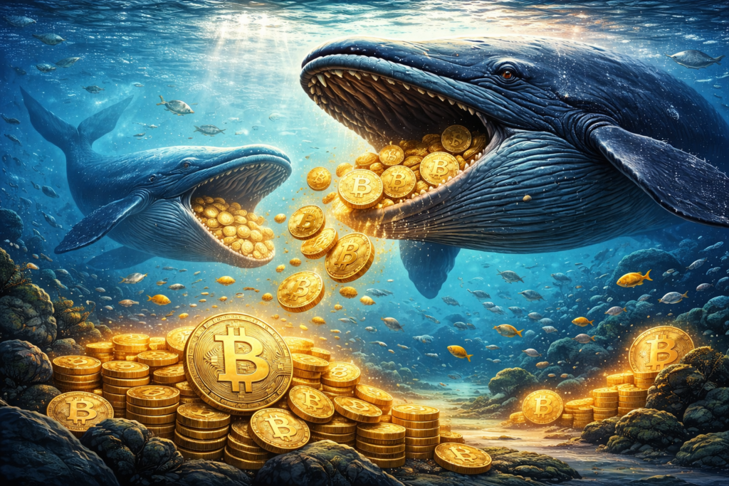 Bitcoin vylryby využily cenového propadu: Nakoupily 40 000 mincí BTC