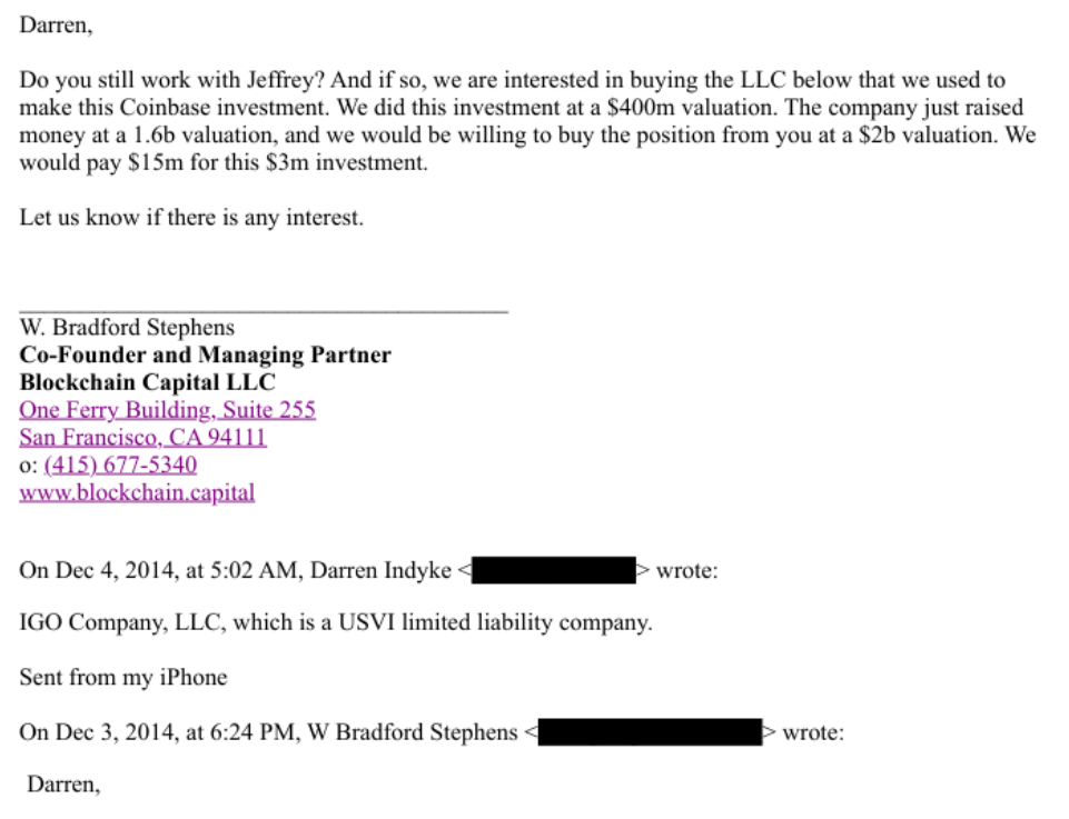Epstein - coinbase - profit