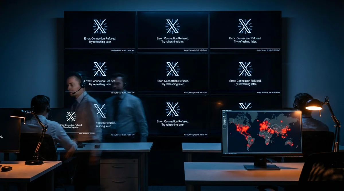 Massive X Outage: Users Around the World Report Problems