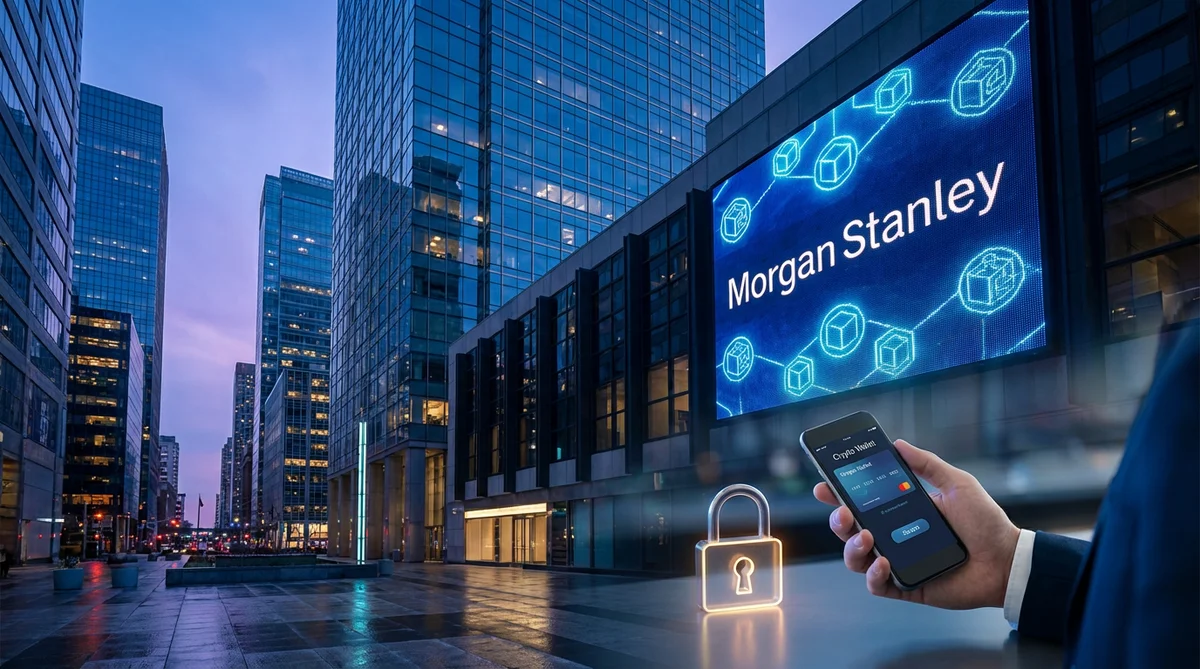 Morgan Stanley žádá o bankovní licenci pro úschovu kryptoměn