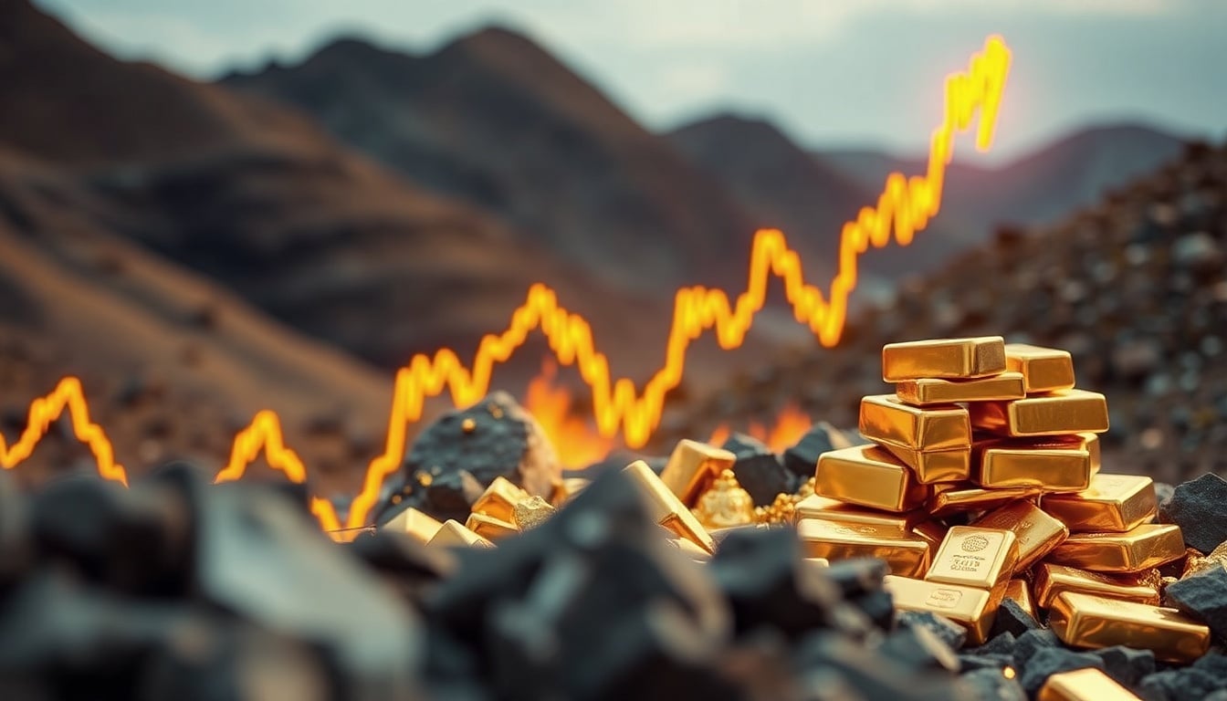 Zapomeňte na fyzické zlato: Tito 3 těžaři nabízí násobně vyšší potenciál!