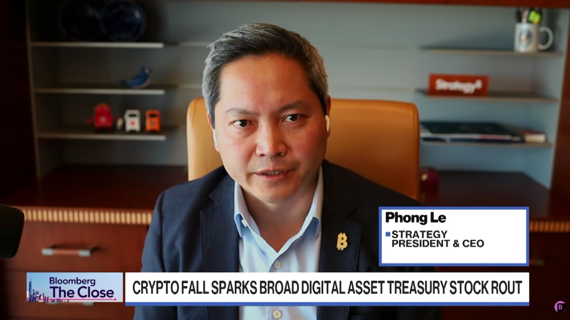 Phong Le, generální ředitel společnosti Strategy. Zdroj: Bloomberg.com