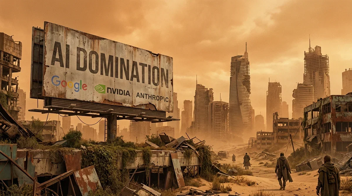 AI Domination - postapocalyptic -  Nvidia, Google,  Anthropic