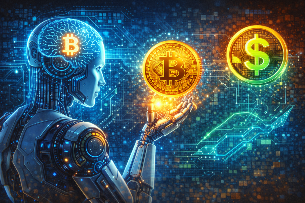 AI si vybírá bitcoin, studie odhaluje překvapivou preferenci digitálních peněz