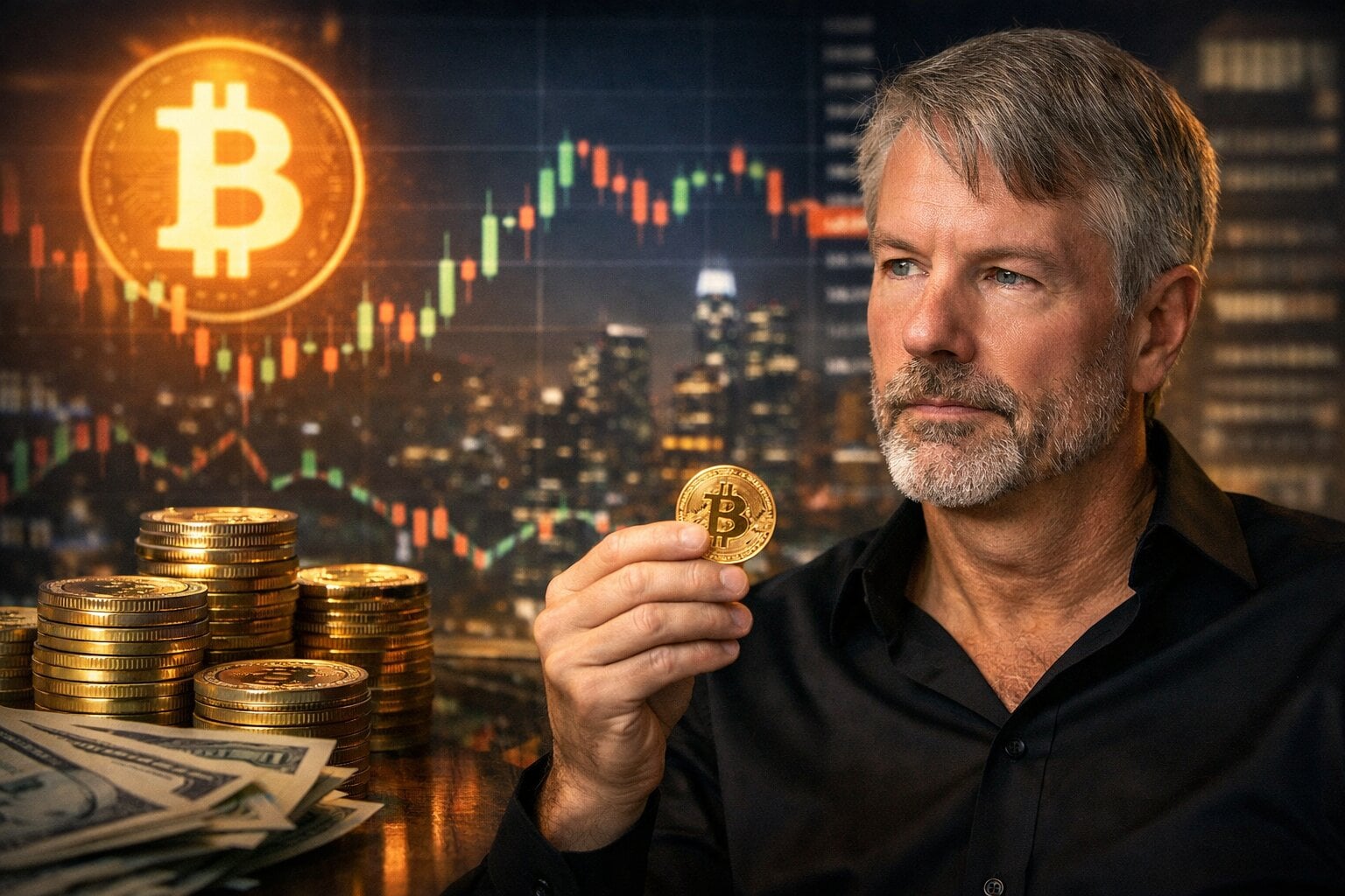 Společnost Strategy minulý týden koupila přes tisíc mincí bitcoinu