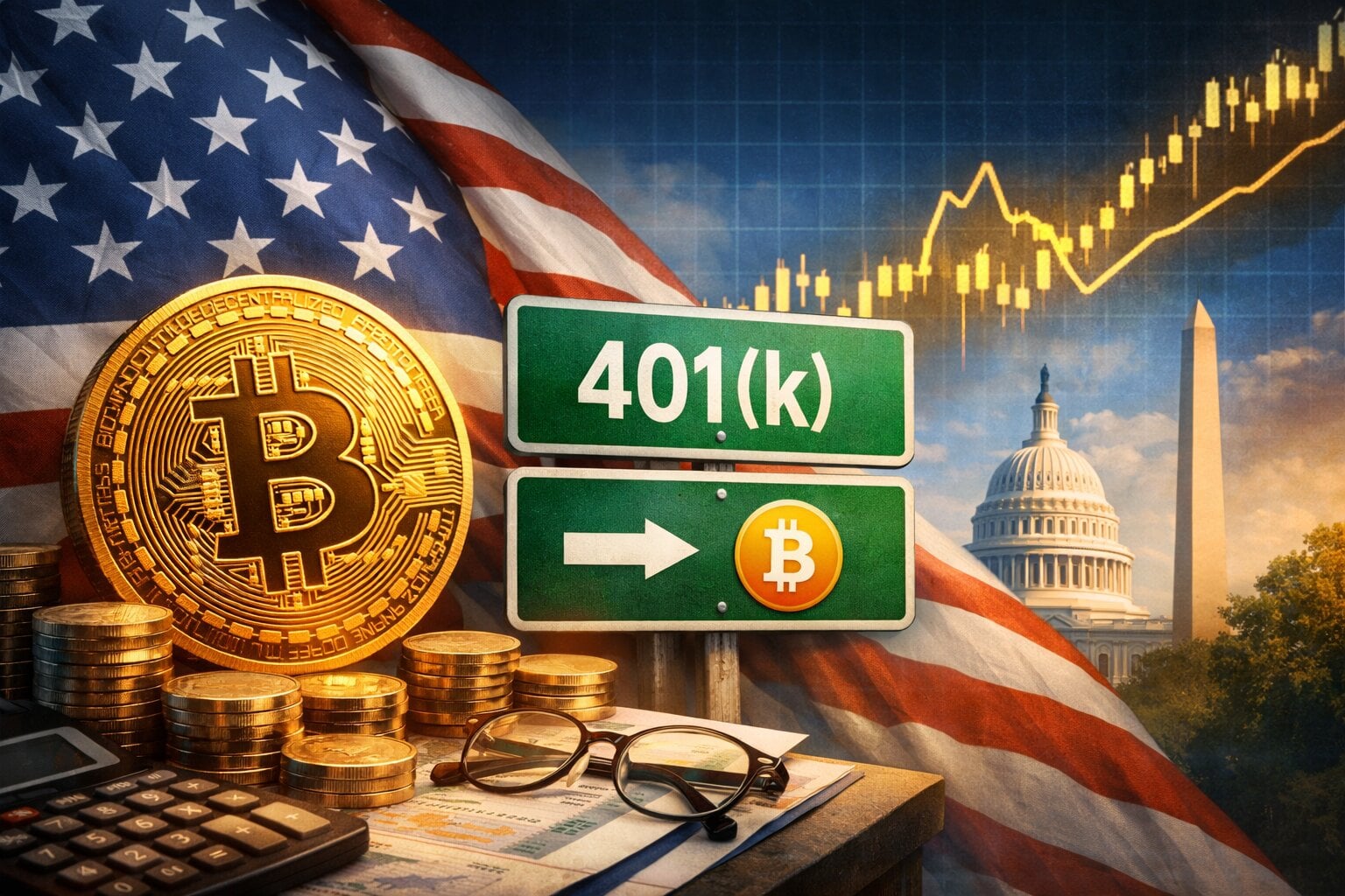 Revoluce v důchodech se blíží, americká vláda otevírá dveře bitcoinu