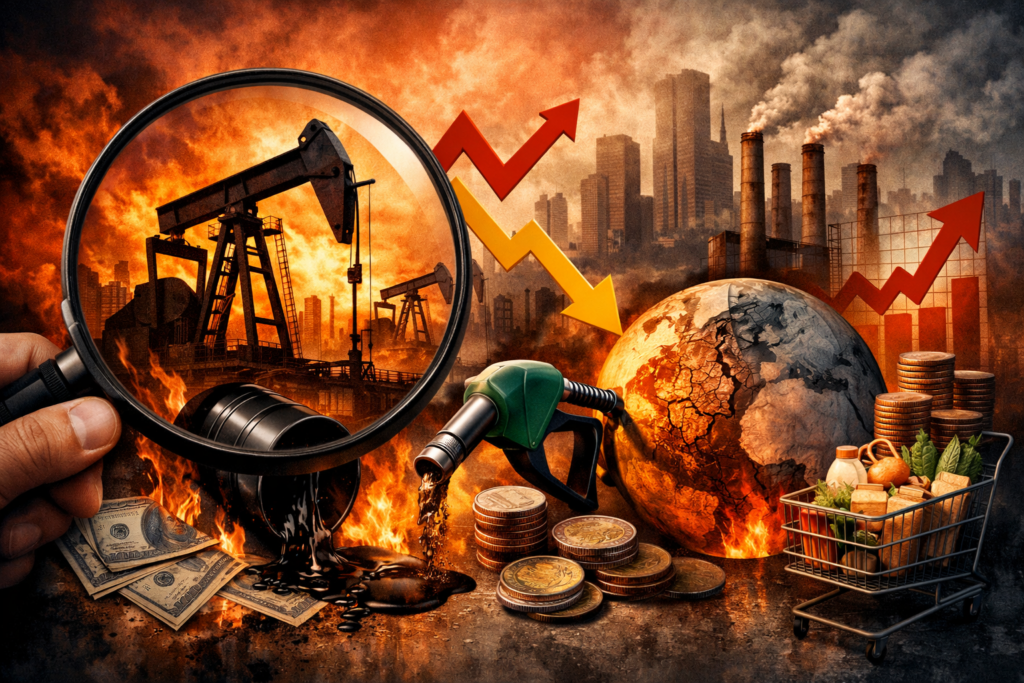 Trhy pod lupou: Ropný práh bolesti překročen. Blíží se kvůli inflaci globální stagflace?