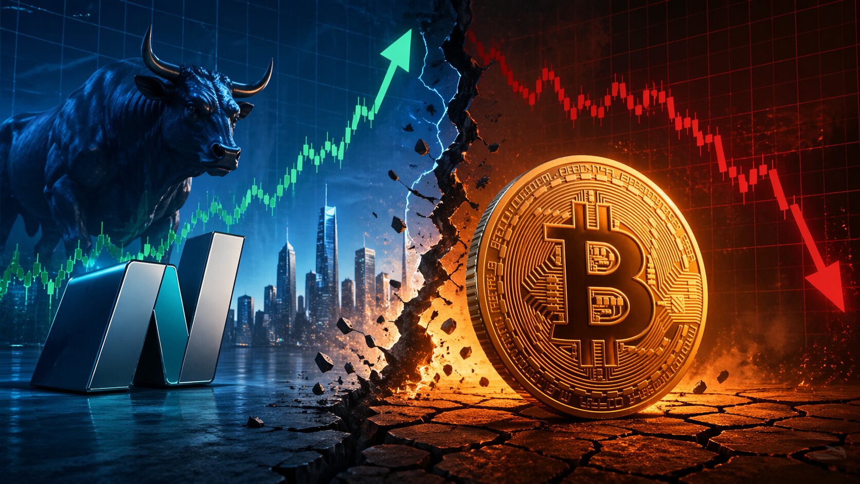 Bitcoin již nekoreluje s technologickými akciemi