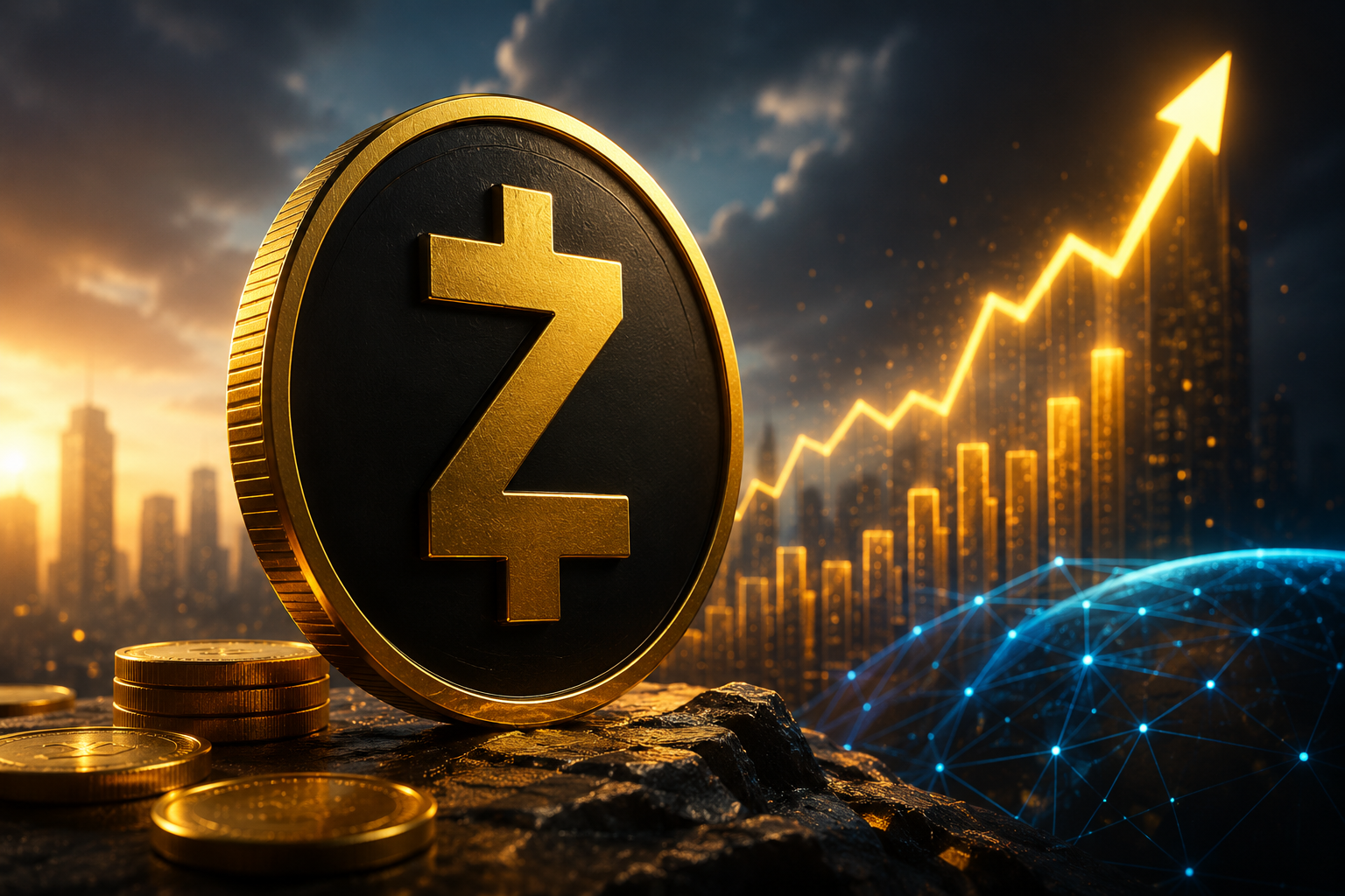 Zcash růst