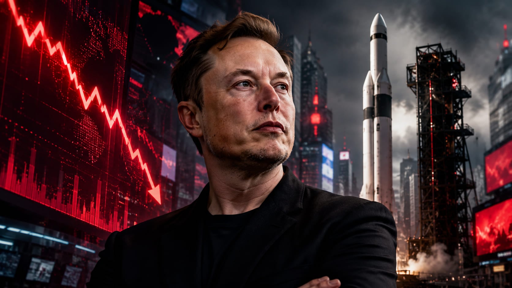Elon Musk spacex dalle