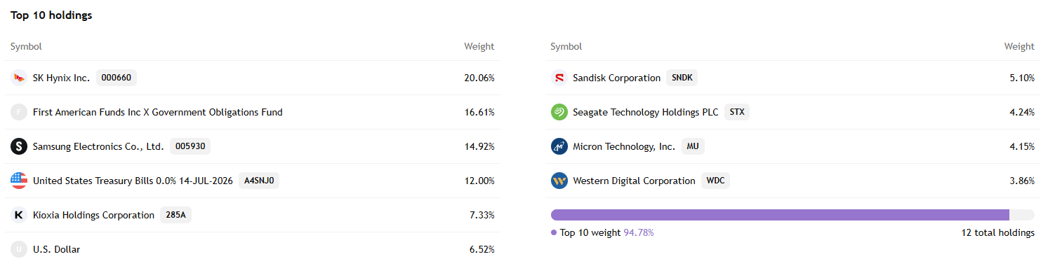 Portfolio DRAM ETF.