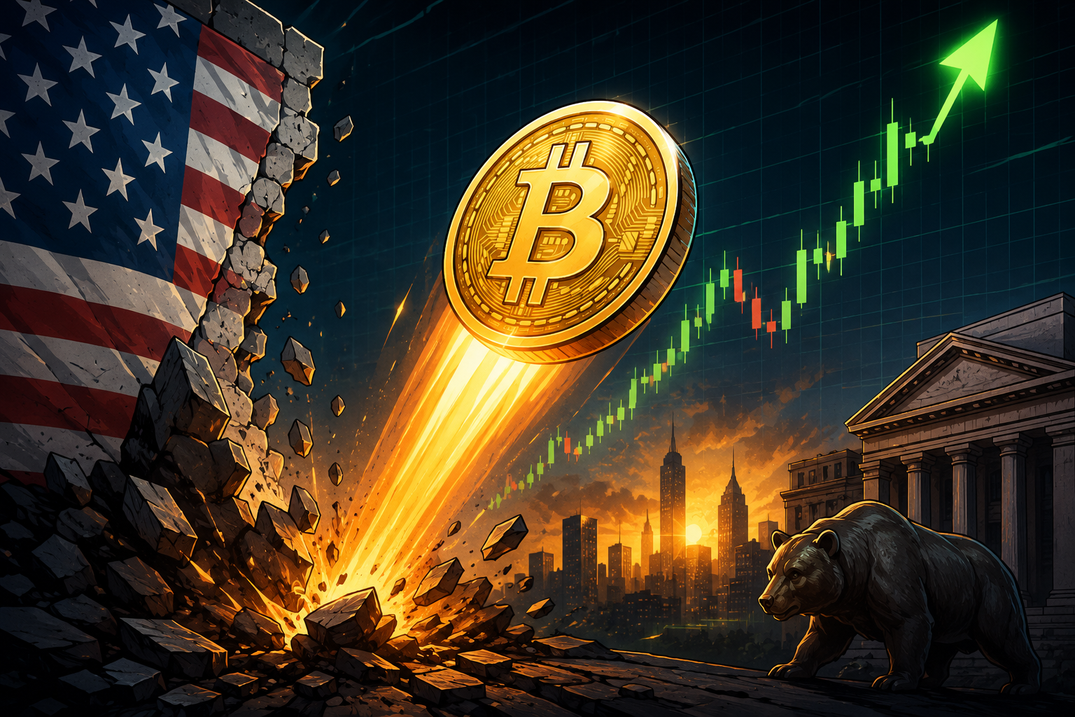 Bitcoin roste