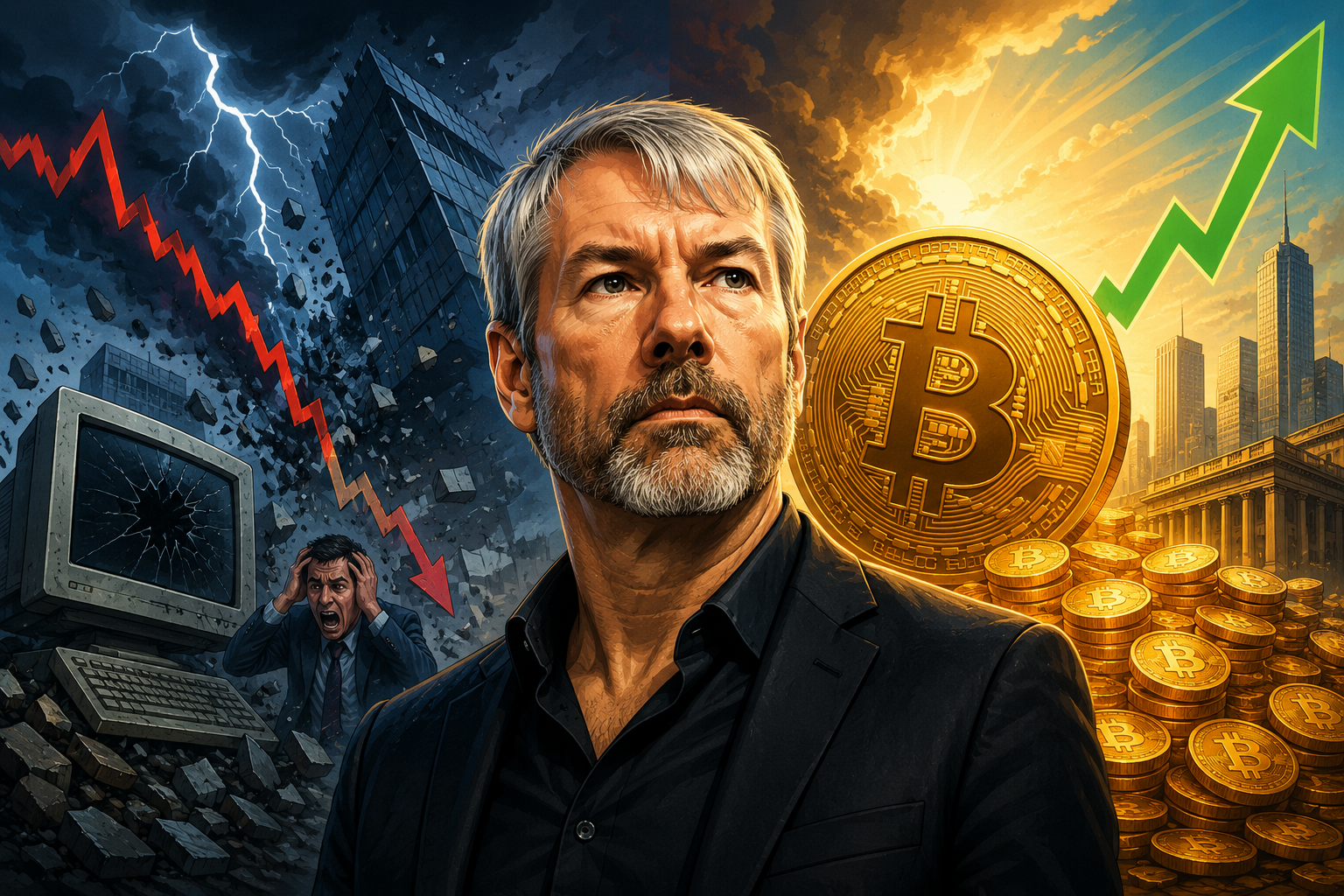 Michael Saylor a BTC