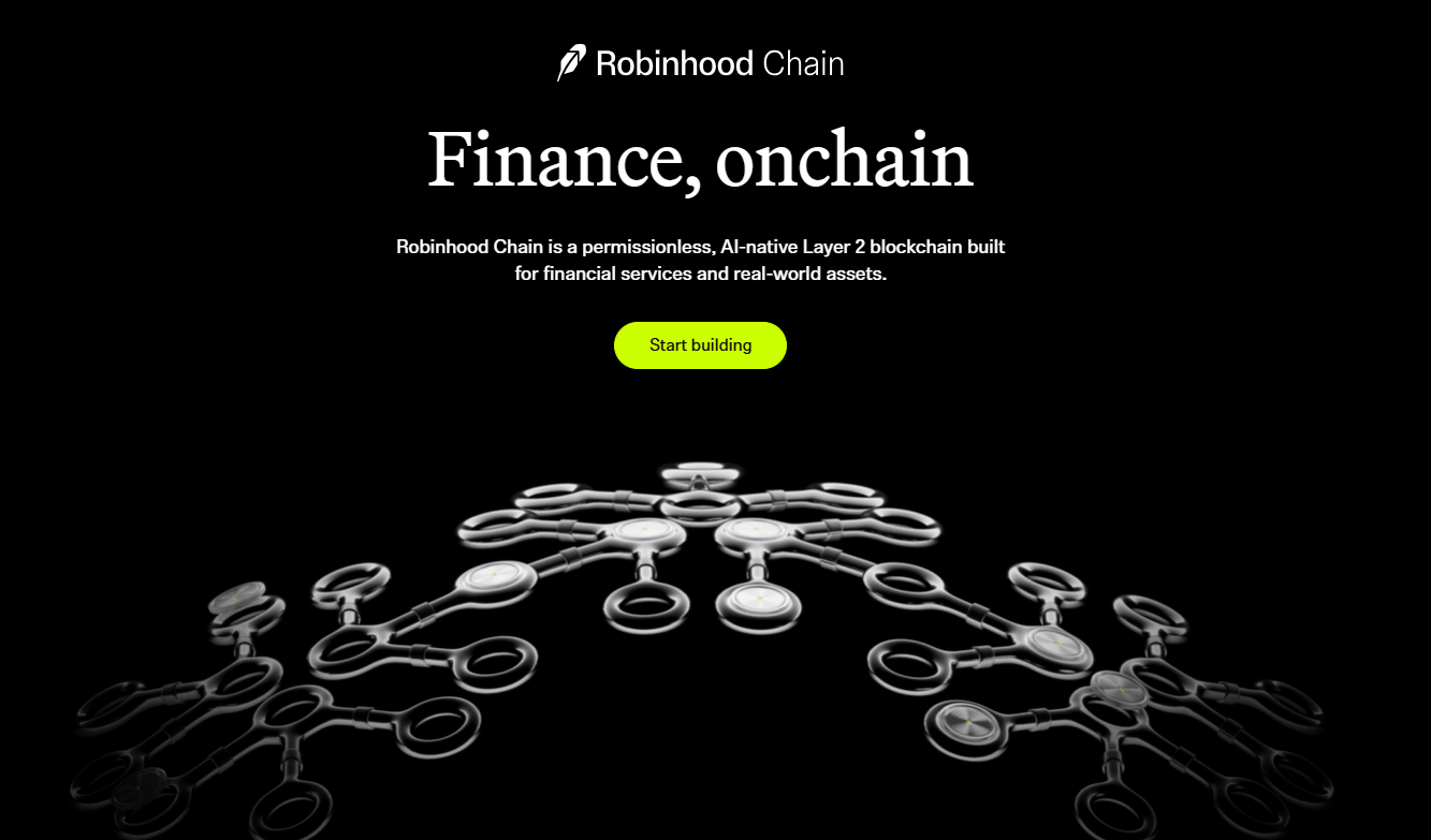 Robinhood Chain je otevřený (permissionless) blockchain druhé vrstvy (Layer 2), navržený pro finanční služby a tokenizaci reálných aktiv, který od základu využívá umělou inteligenci.