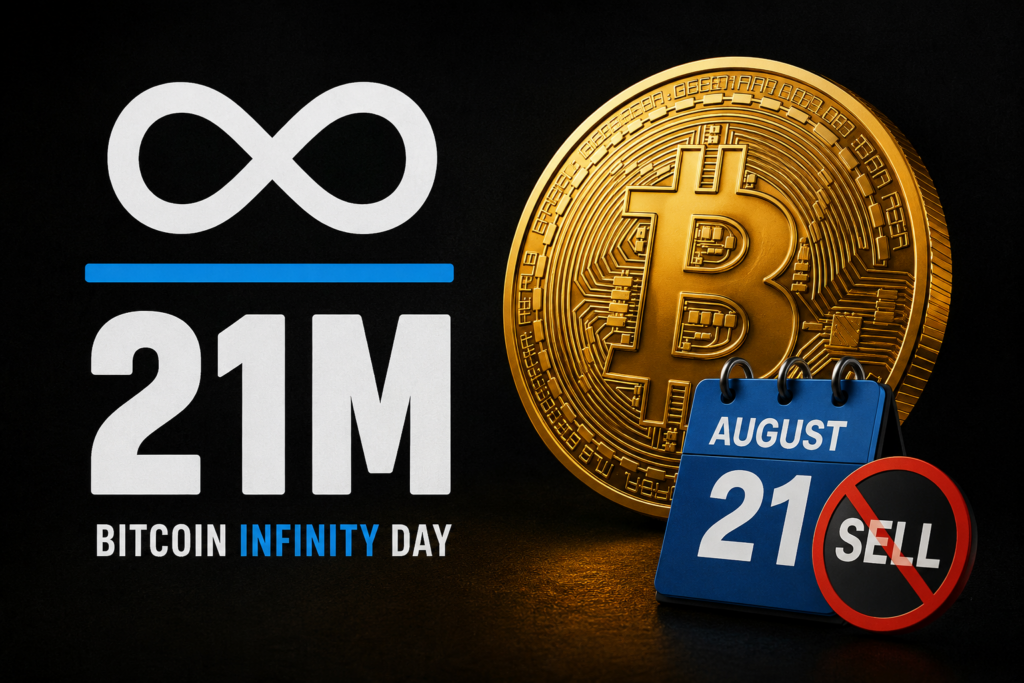 Bitcoin dnes slaví Infinity Day. Jediným pravidlem je neprodávat