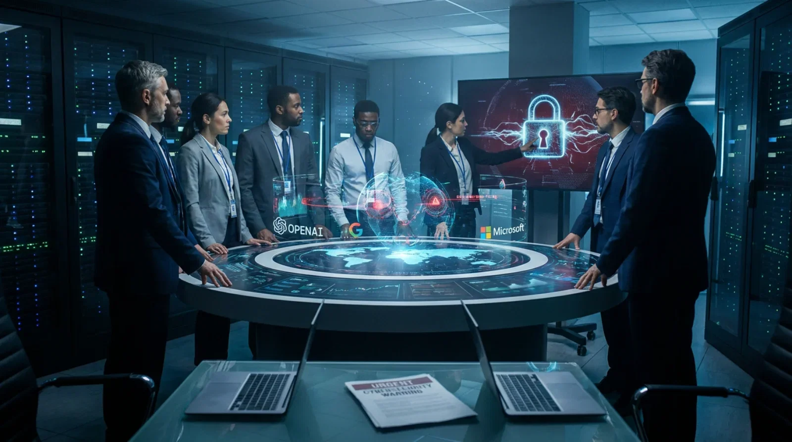 OpenAI, Google a Microsoft varují před novou generací kybernetických útoků