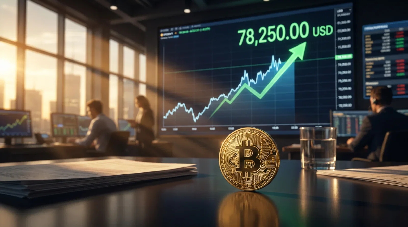 Bitcoin Breaks 78,000 USD After Its Fastest Rally in Months