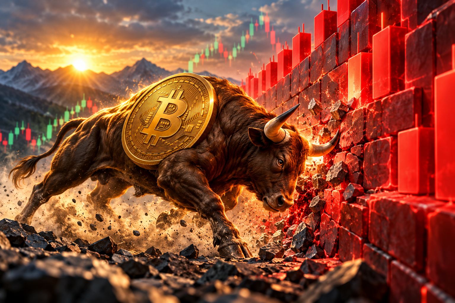 Bitcoin útočí na 85 000