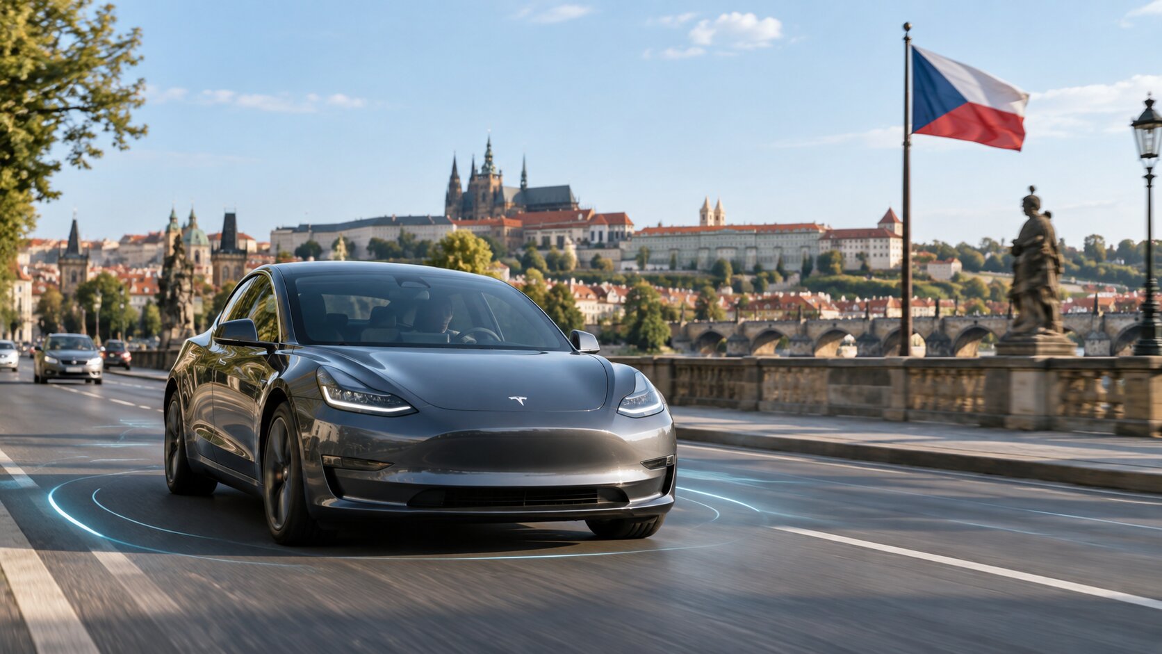 tesla česko fsd dalle