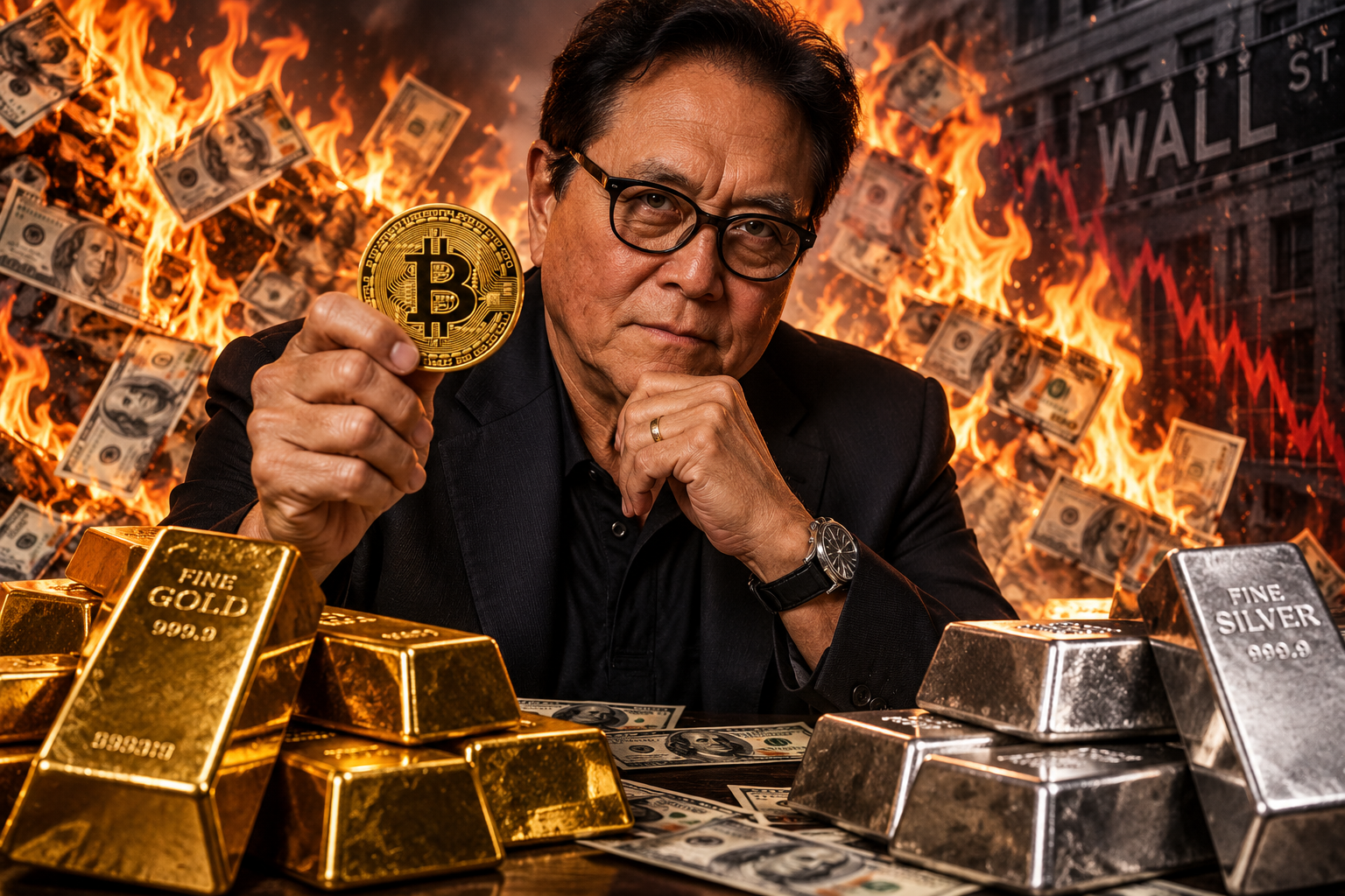 Kiyosaki a finanční krize