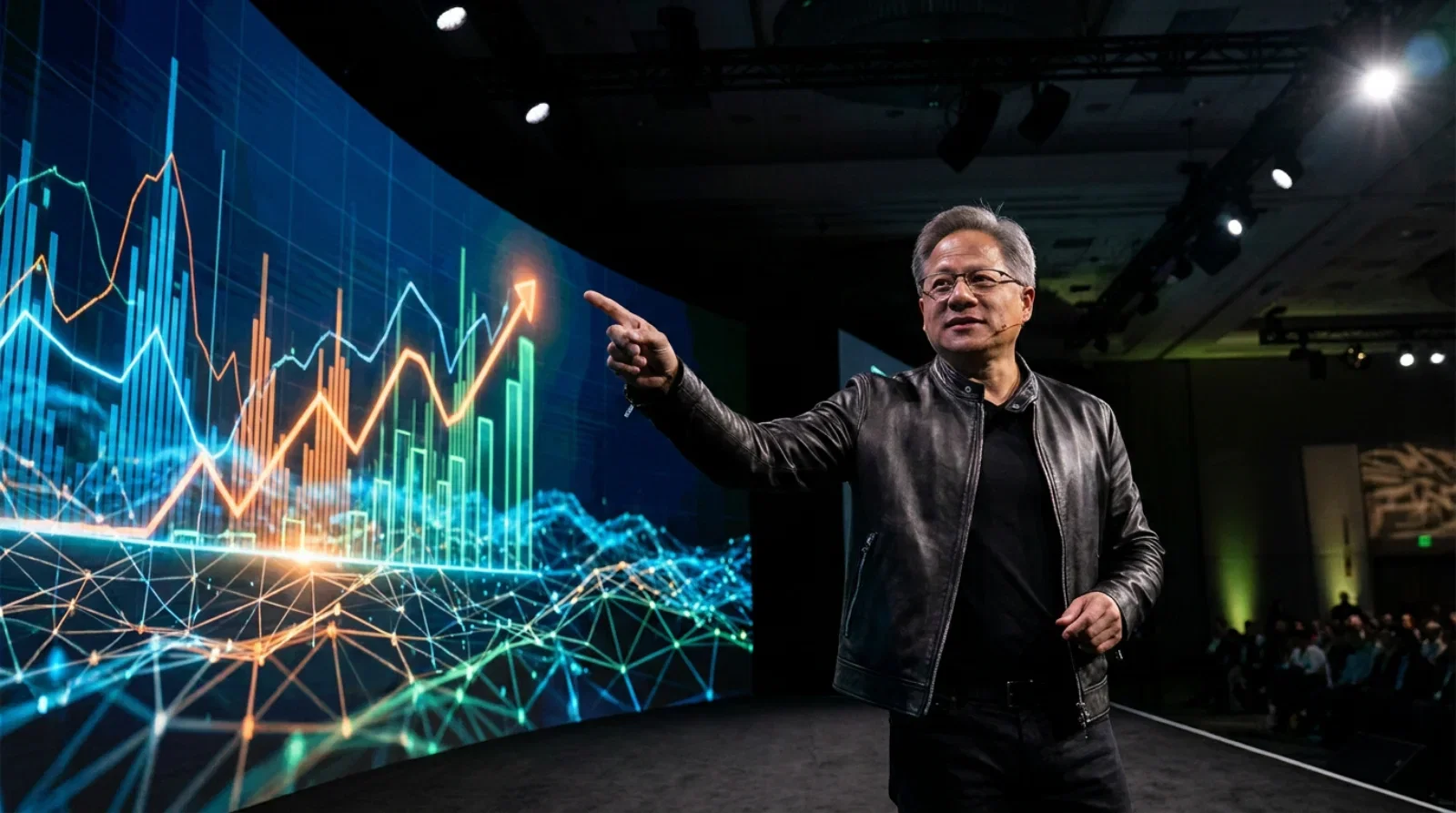 Jensen Huang čeká další explozi Nvidie a růst tržeb o 70 procent