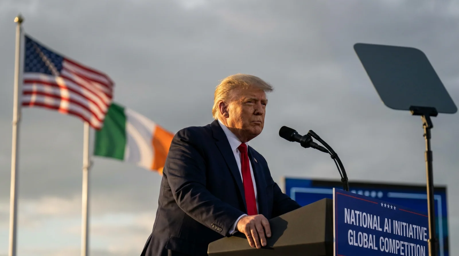 Trump odmítá zpomalit vývoj AI a varuje před náskokem Číny