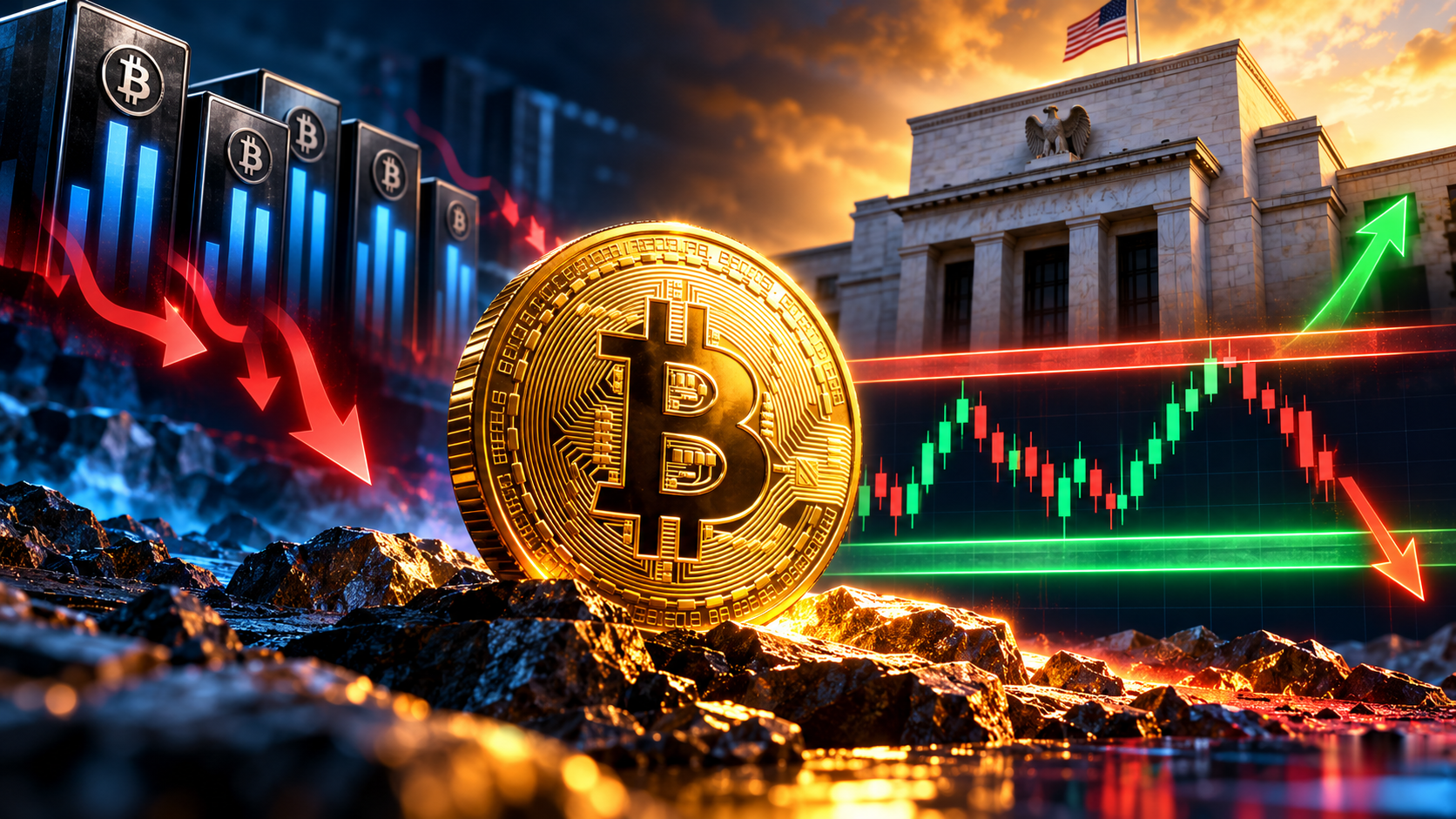 Bitcoin čeká na impulz