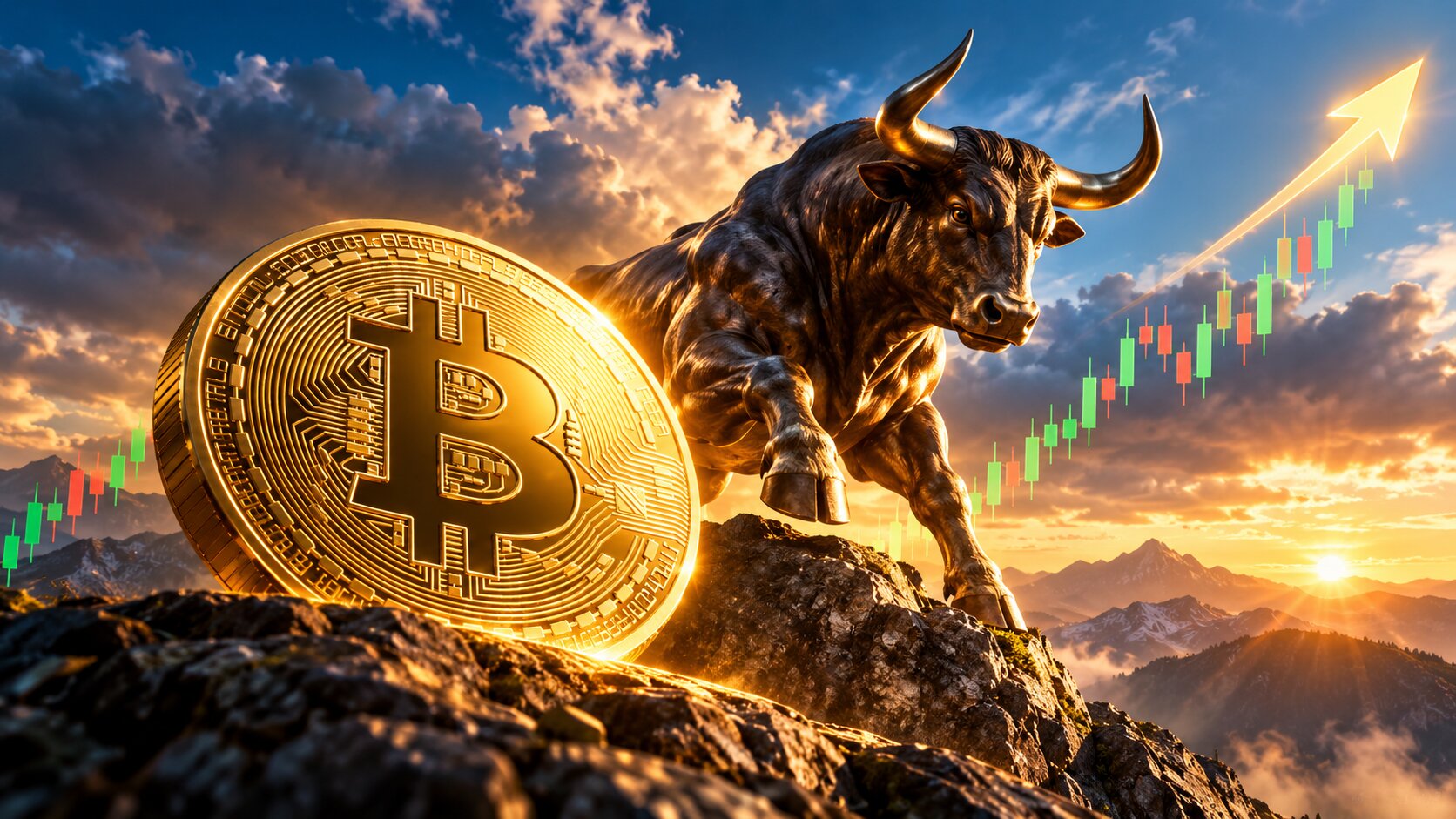 bitcoin bull dalle