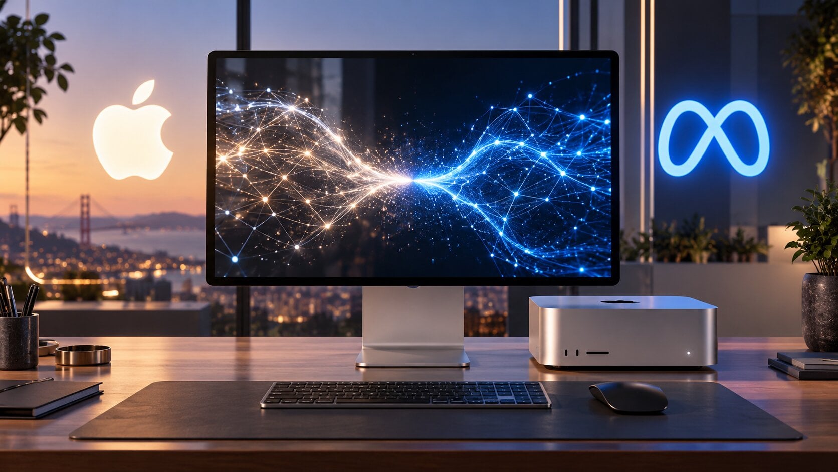 apple meta ai dalle