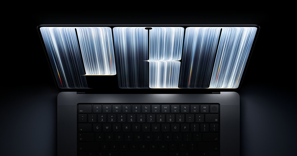Nový MacBook Pro s dotykovým displejem. Zdroj: apple.com
